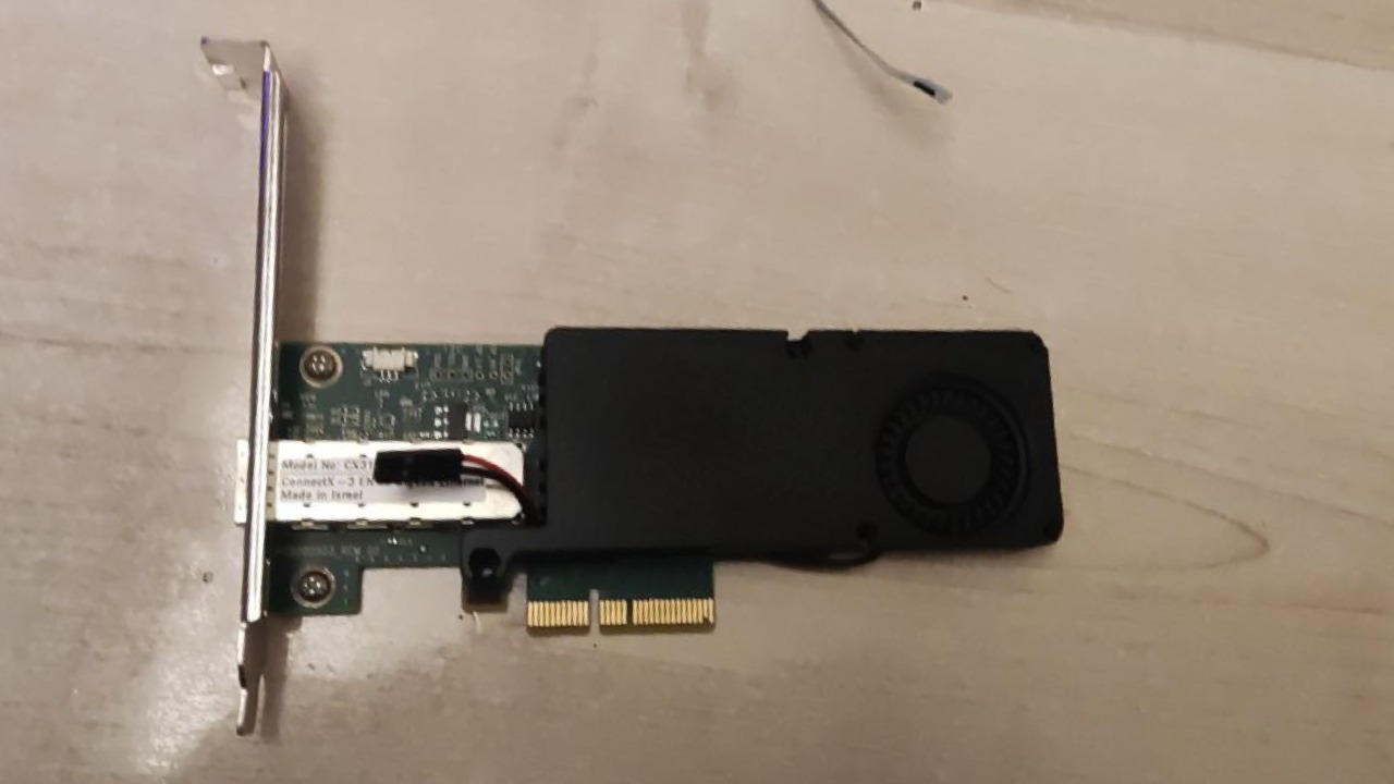 Mellanox CX311A single slot fan