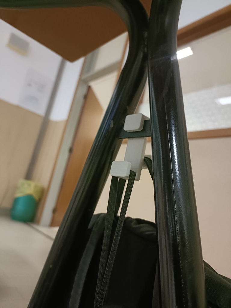 Miniatura 2 do modelo 3D School desk backpack hook