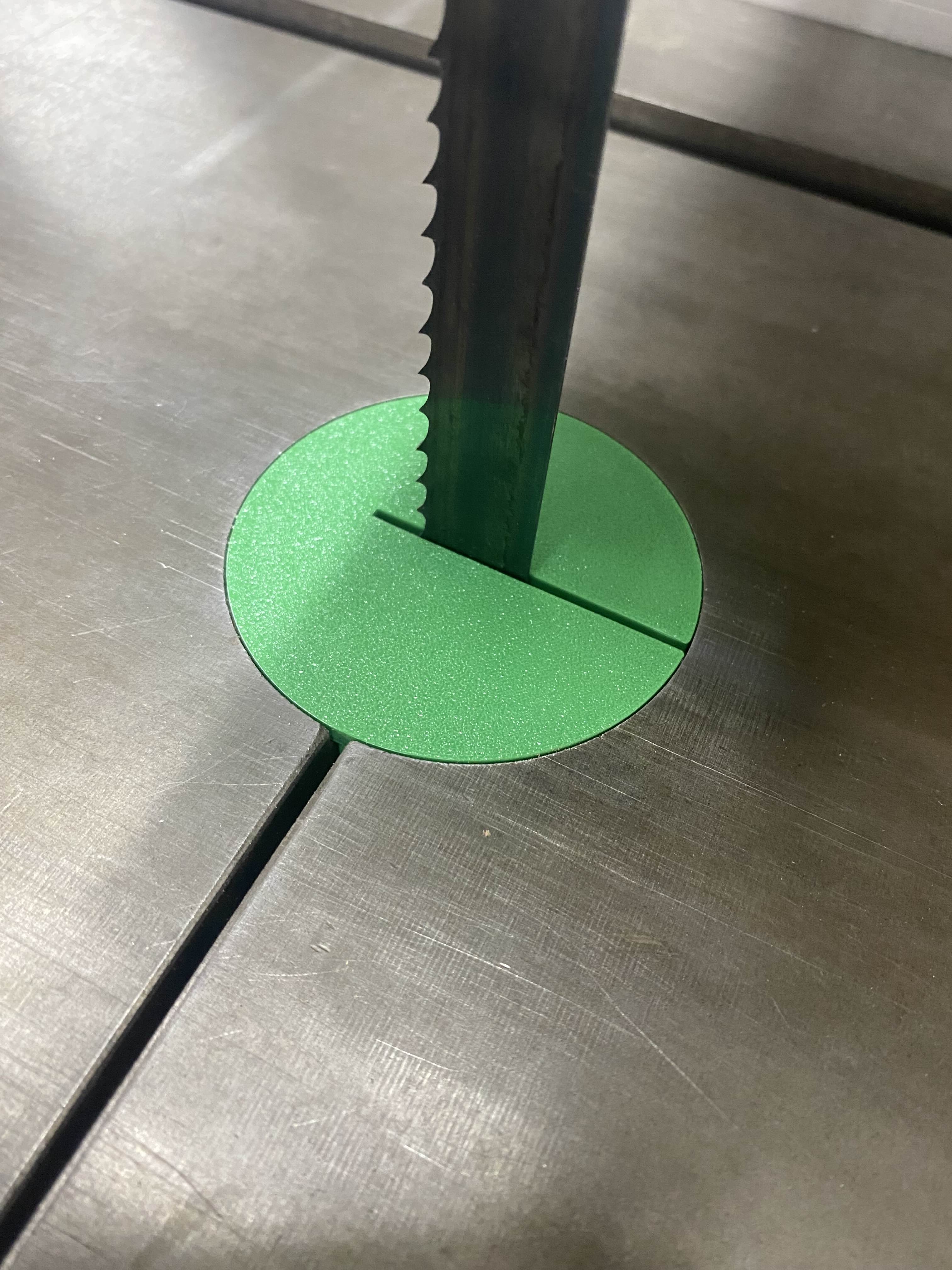 Bandsaw blade constraint