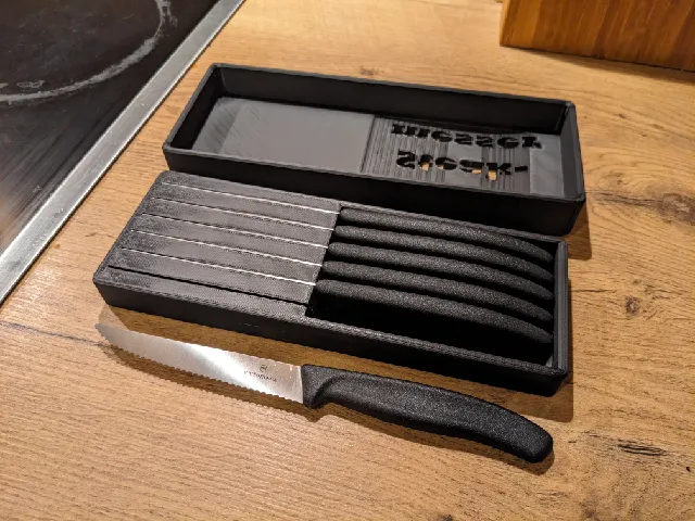 Victorinox steak knife storage box