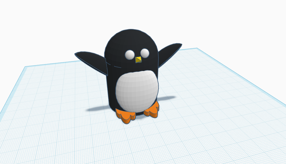 cute penguin