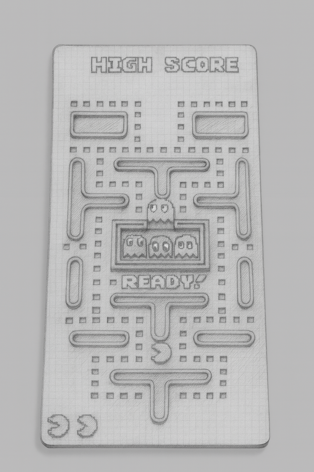 PacMan Front and Top CoolerMaster MasterFrame 600