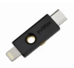 Yubikey 5ci Ergonomic Holder With Notches