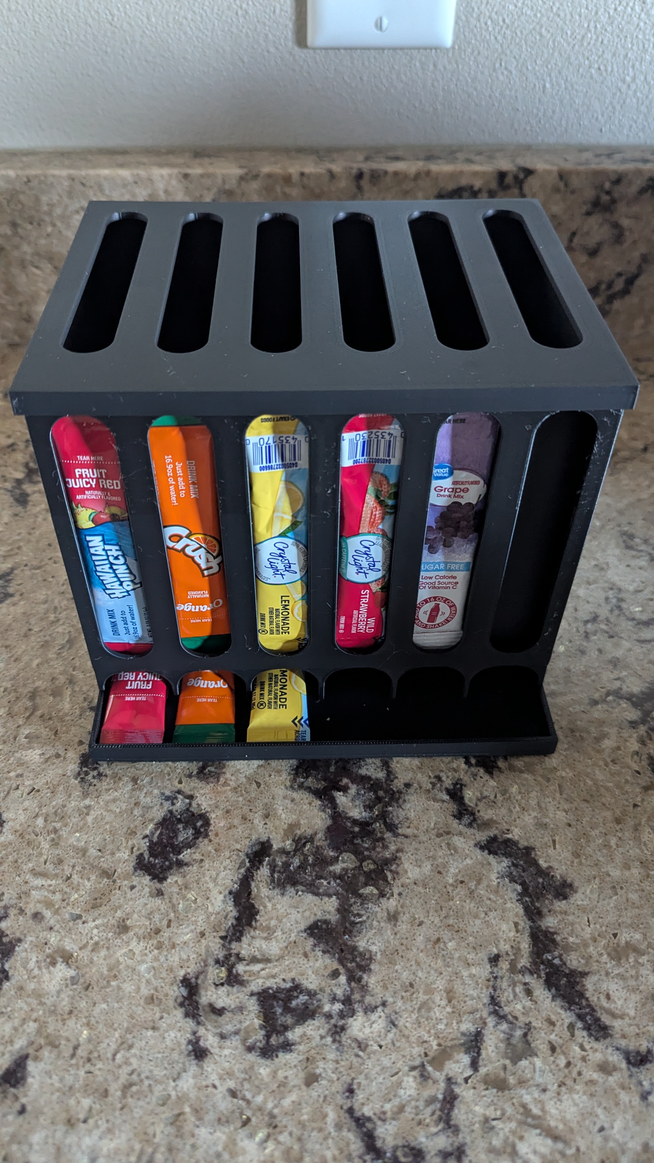 small drink packet dispenser
