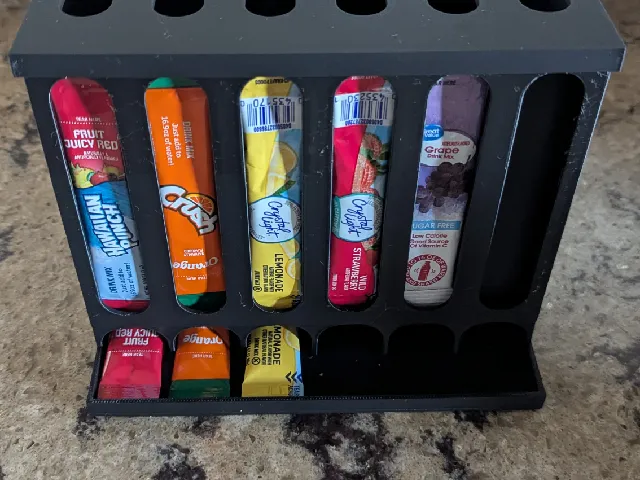 small drink packet dispenser