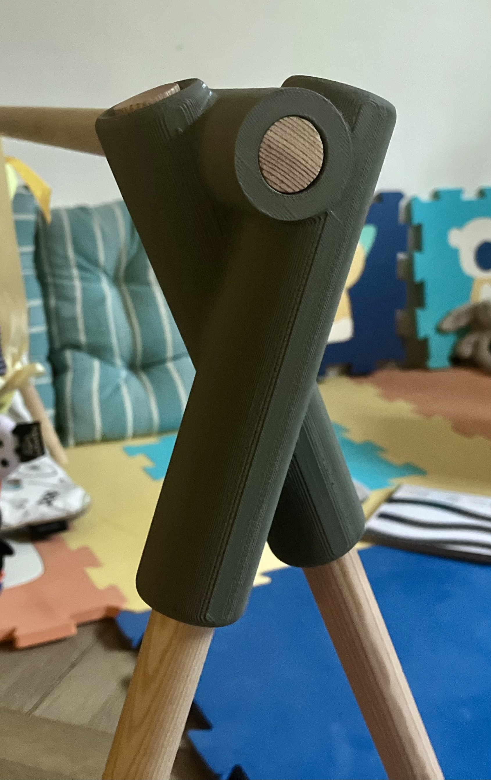 Modular Baby Gym – Printable Hanging Toy Frame