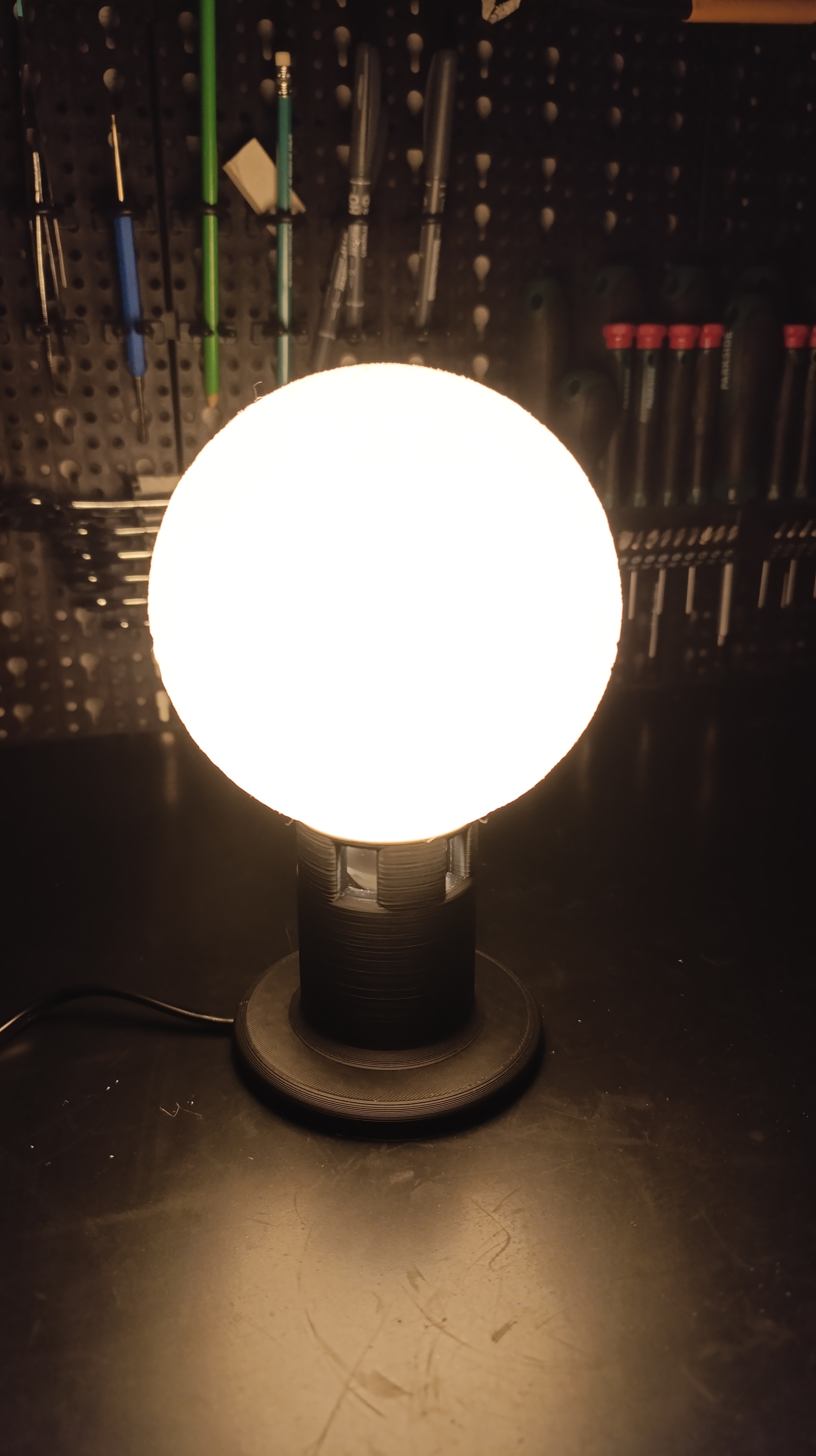 Death Star lamp base