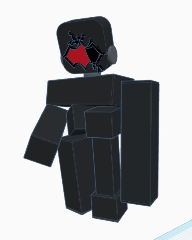 Articulated Gravemorne Roblox Figure (Die of Death OC)