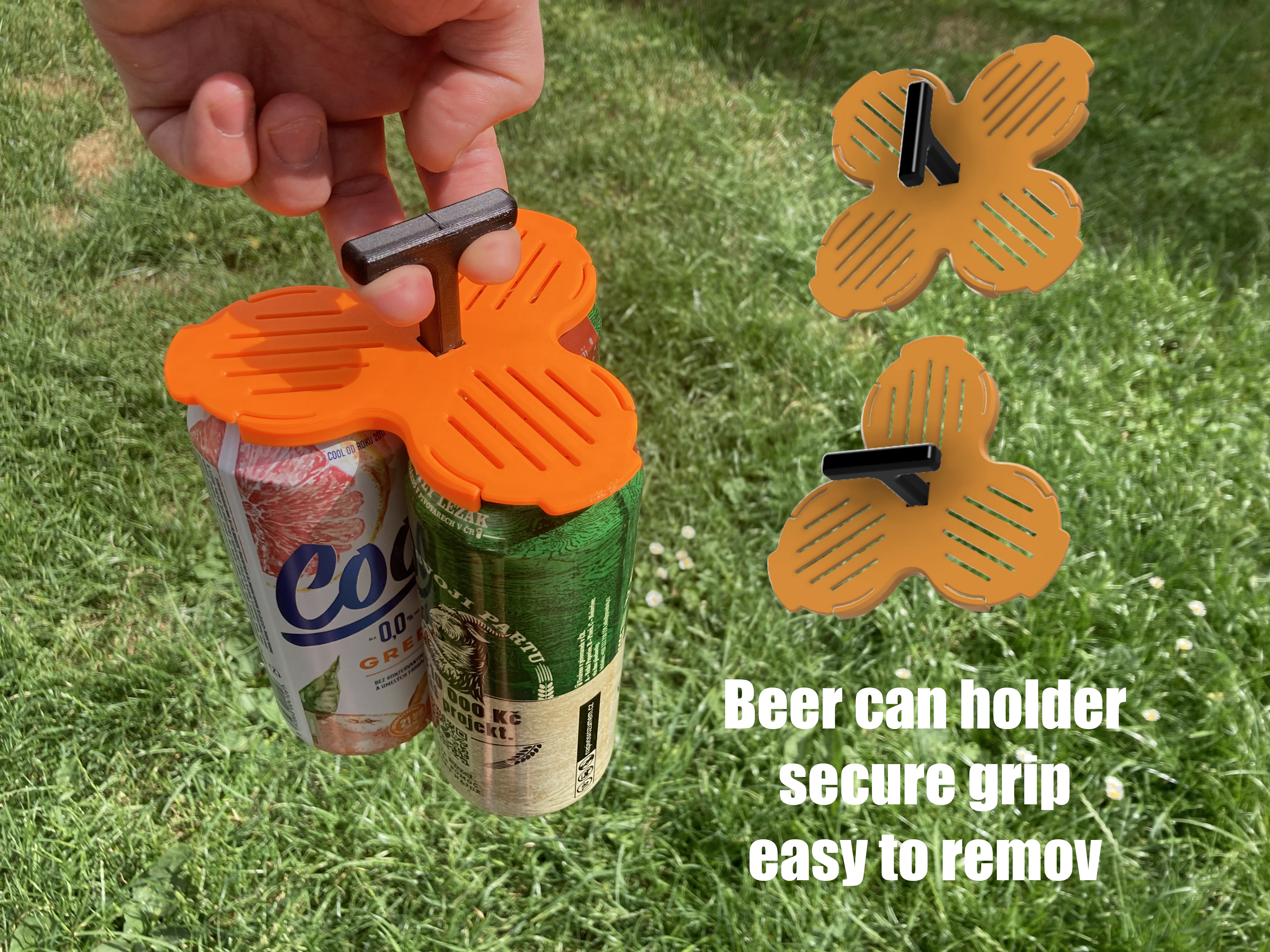 Beer can holder