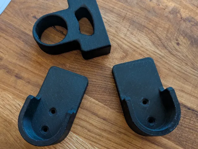 32mm Wardrobe Rail Hanger Set - Updated and Improved