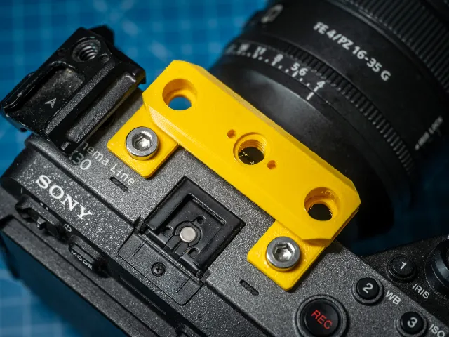 Sony FX30/FX3 Nato Rail - Three Versions
