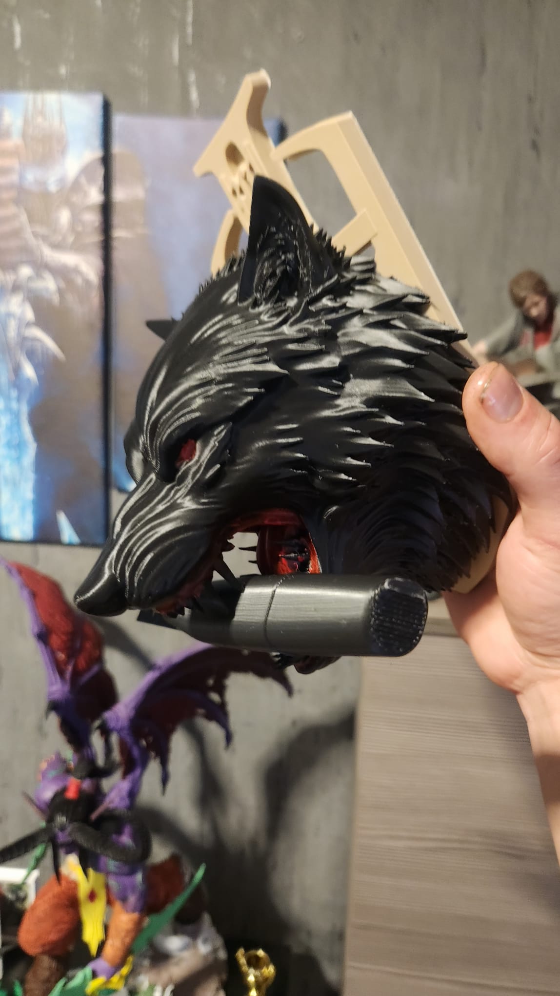Wolf Head Holder — miniatura 4