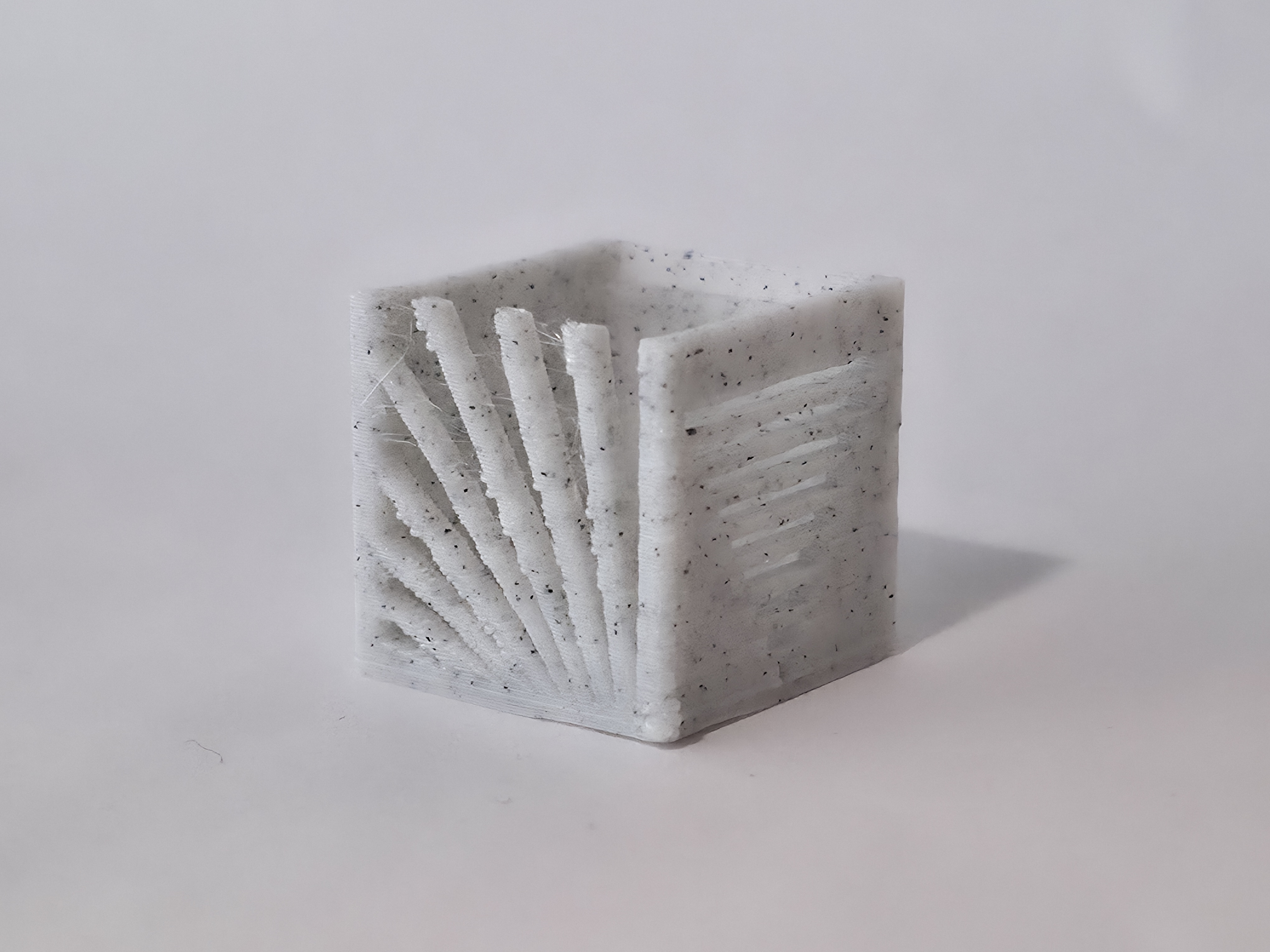 Mini Calibration Cube - Bridging and Overhangs - 20mm Size