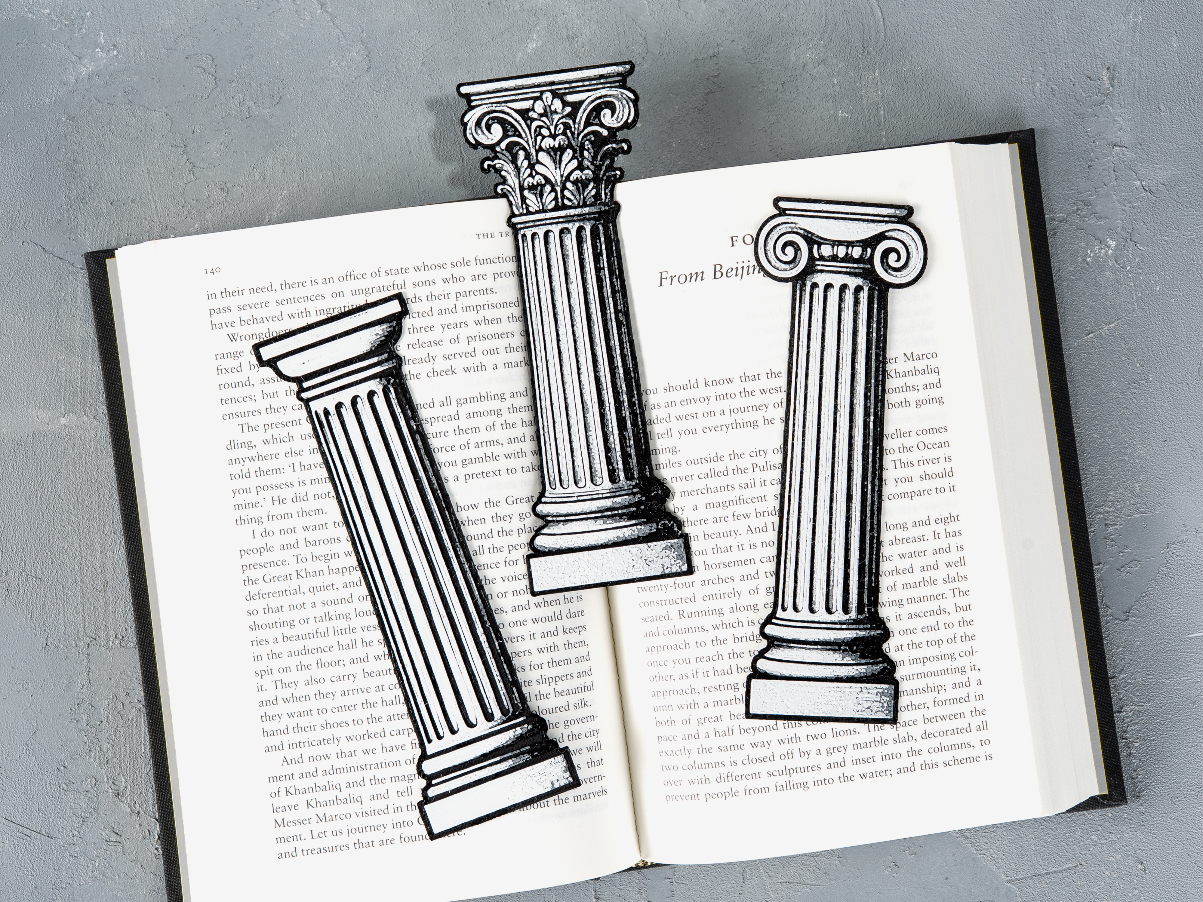 Classical Columns Bookmarks