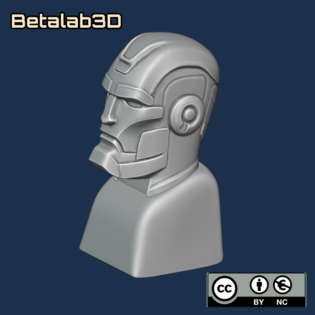 IronMan Bust Moai Style
