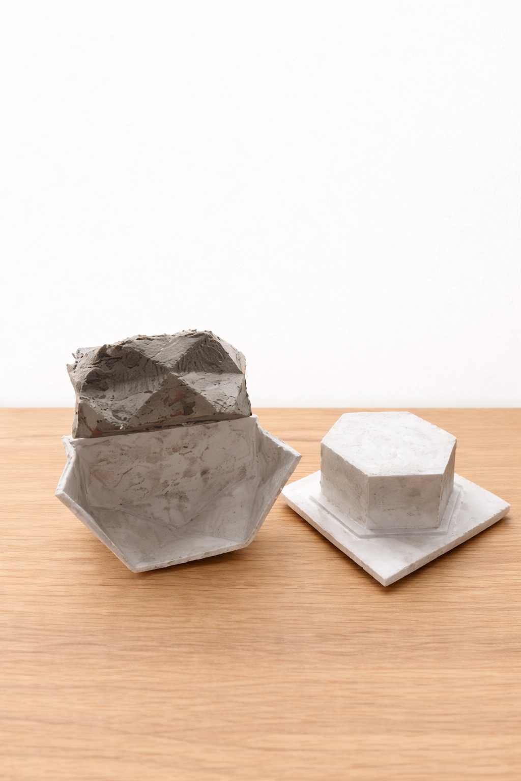 Cardcast | Hexagon Press Mold for Cardboard Vases | Paper Casting