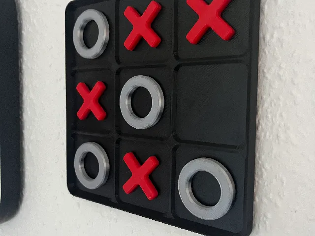 Playable TicTacToe Picture Frame