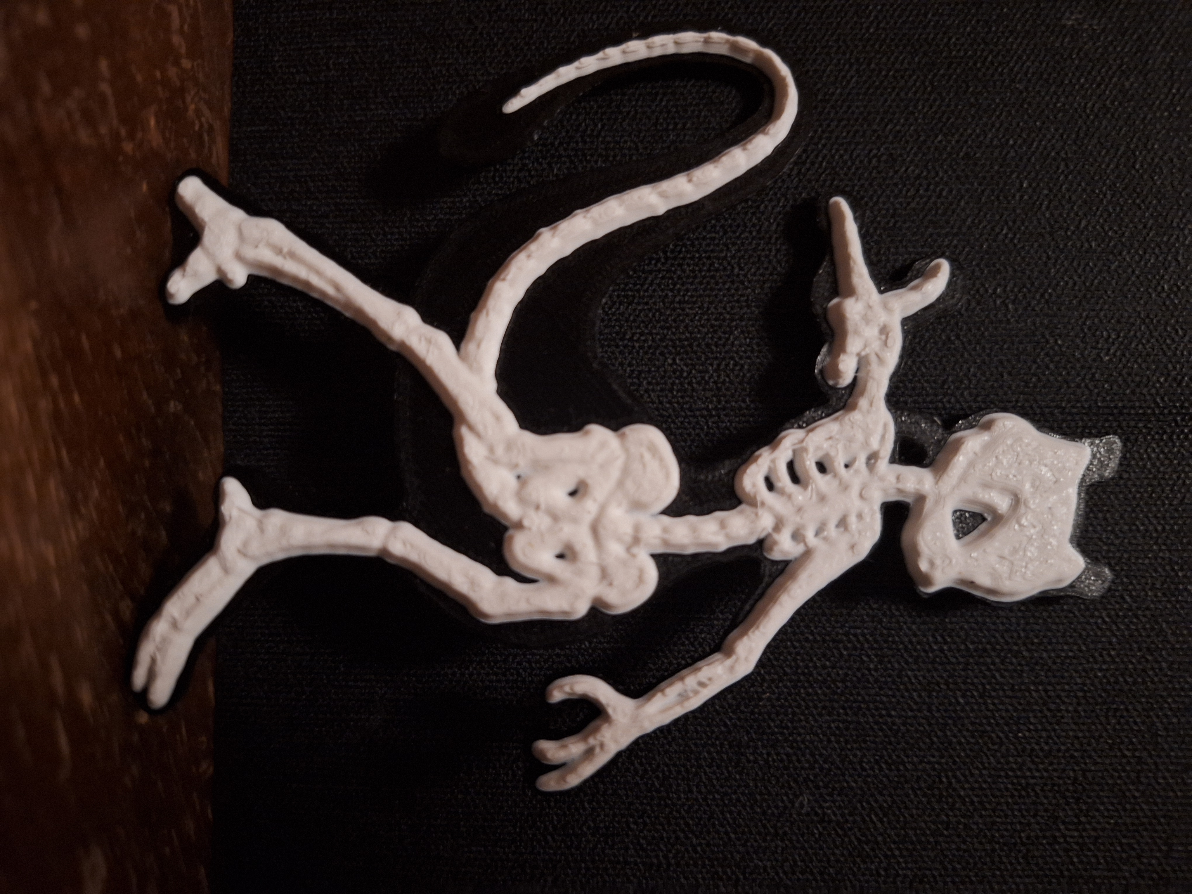 Mewtwo skeleton COLOR SWAP