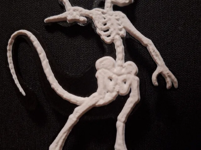Mewtwo skeleton COLOR SWAP