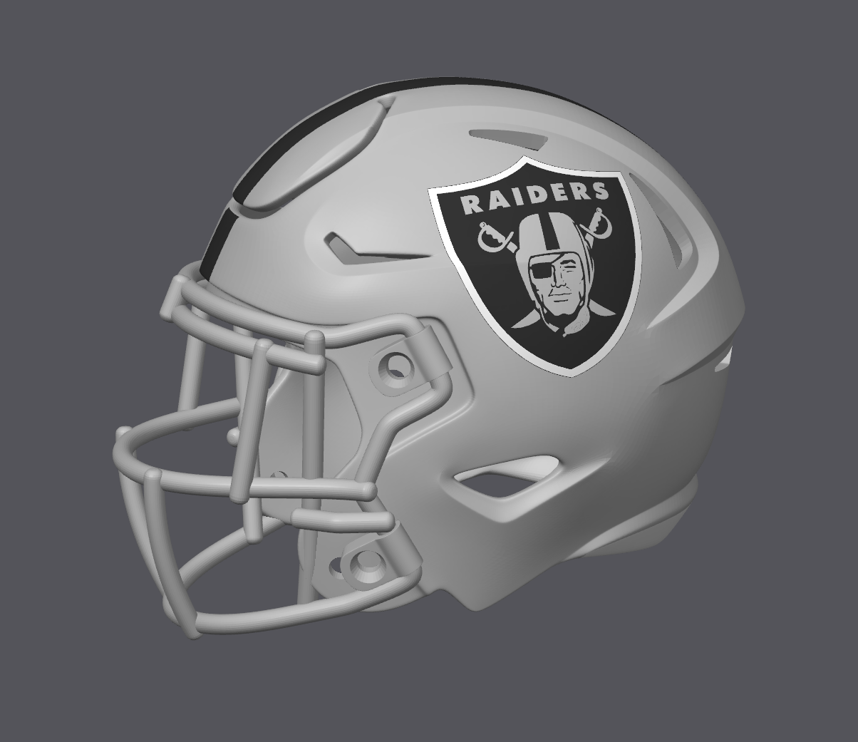 Las Vegas Raiders Football Helmet — thumbnail 2