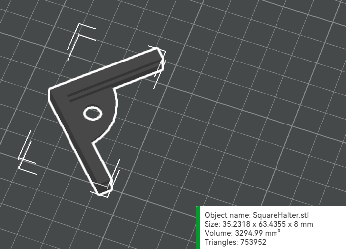 Halters for Square-shape posters