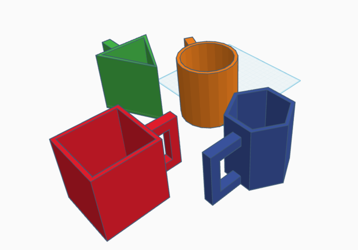 Mugs In Different Shapes