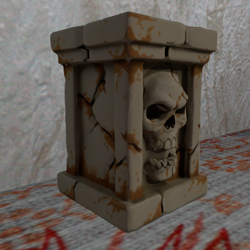 DND Podest skull Base