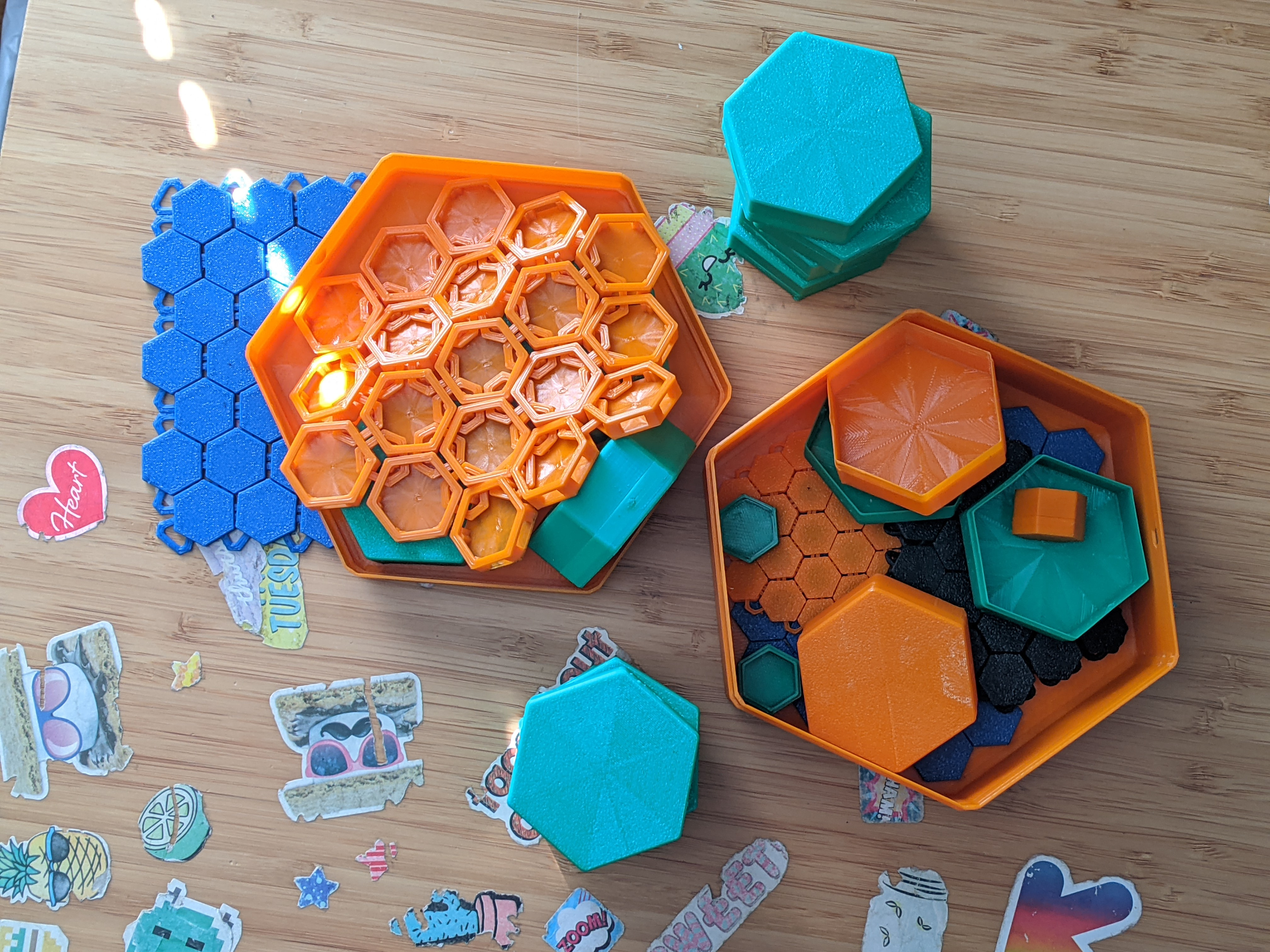 Miniatura 5 do modelo 3D Hexagonal Box Generator