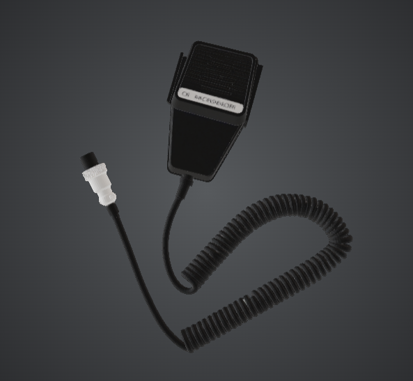 Vintage CB Radio Microphone Replica