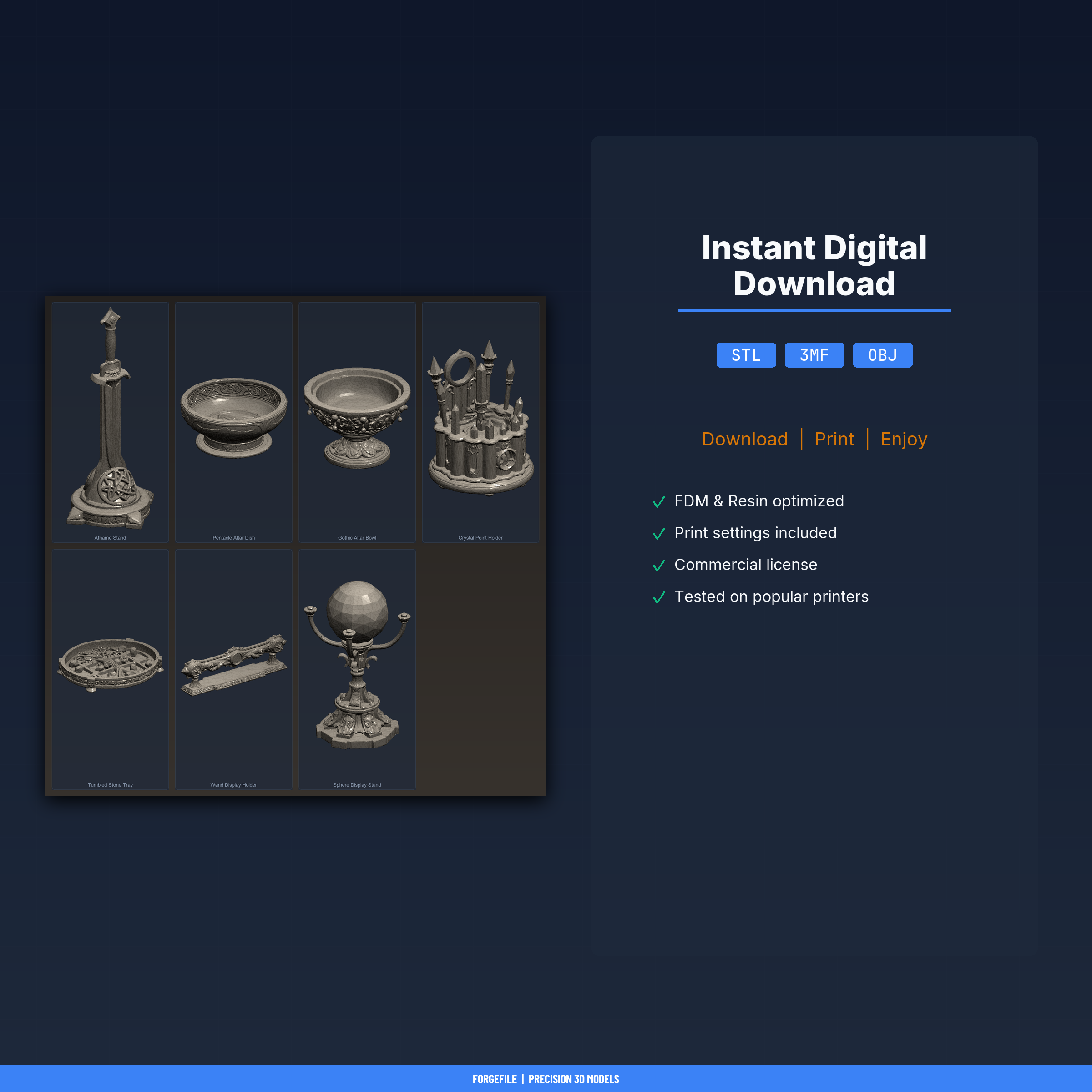 Complete Altar Tools Collection - 7-Model STL Bundle — miniatura 2