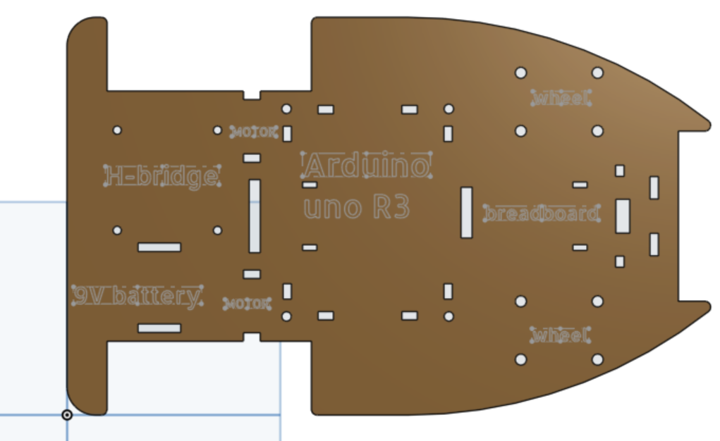 Arduino obstacle avoidng car frame — miniatura 2