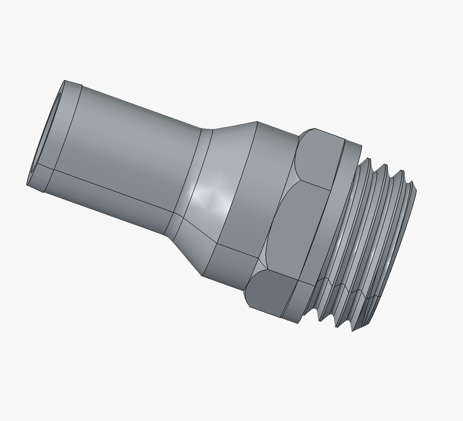 Seaflo Wast Pump 25mm Connection 3D model