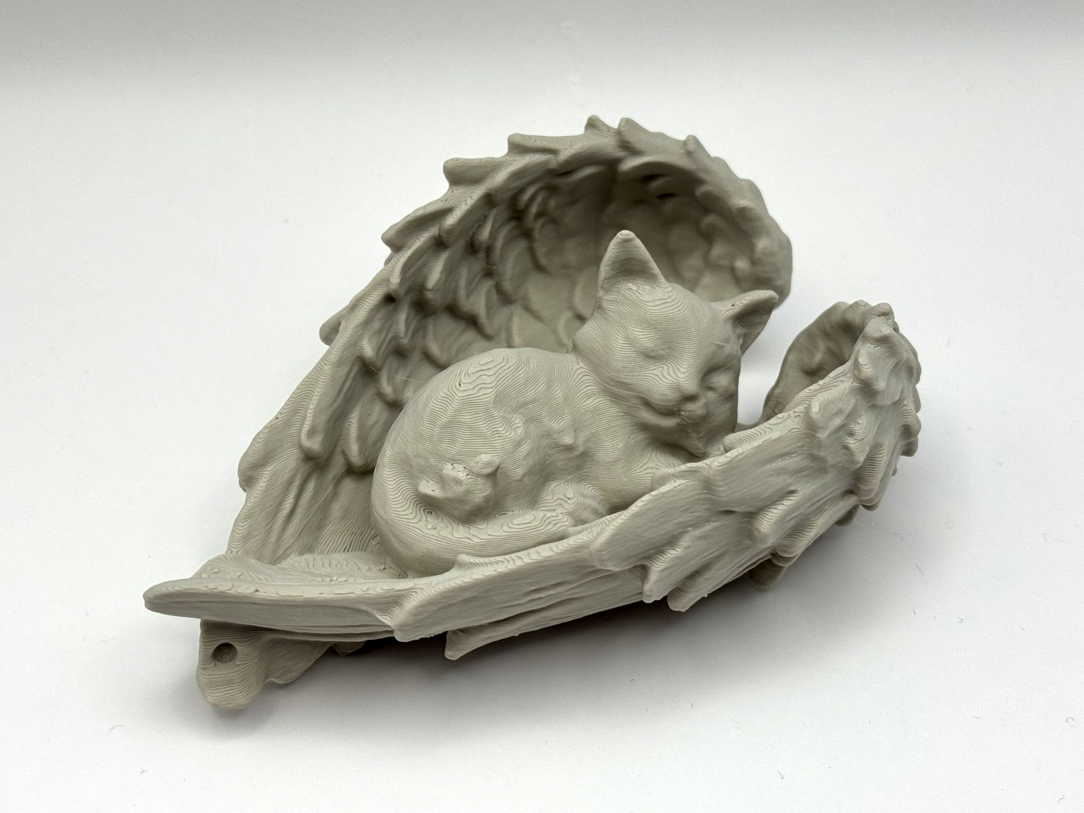 Angel Kitten Ornament