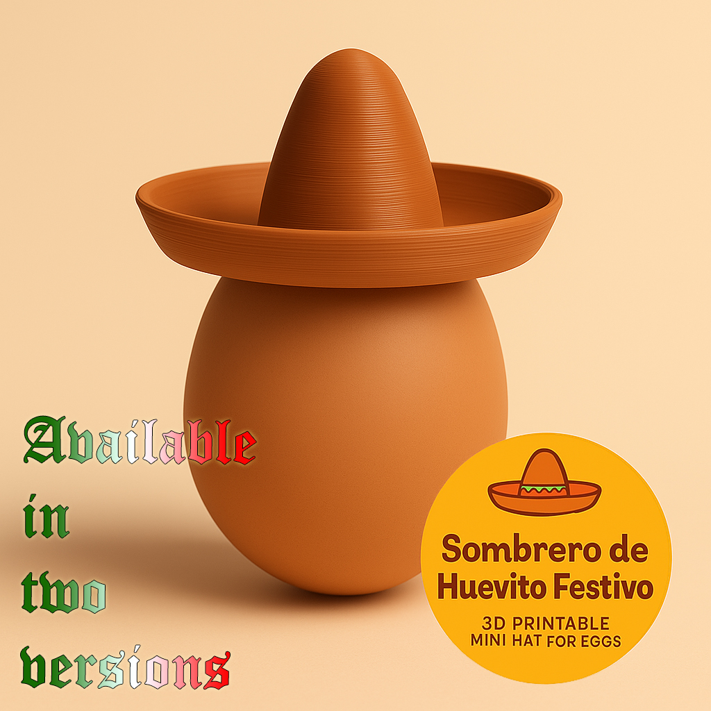 Sombrero de Huevito Festivo – A Mini Sombrero for Your Egg