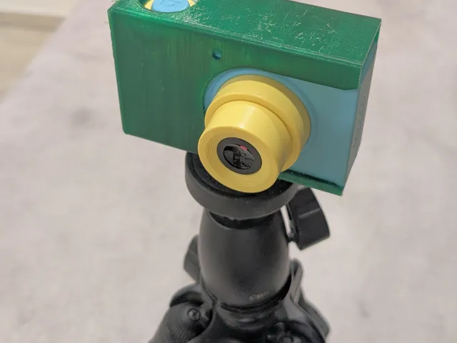 Kids Camera Case for Tripod - FreeCAD