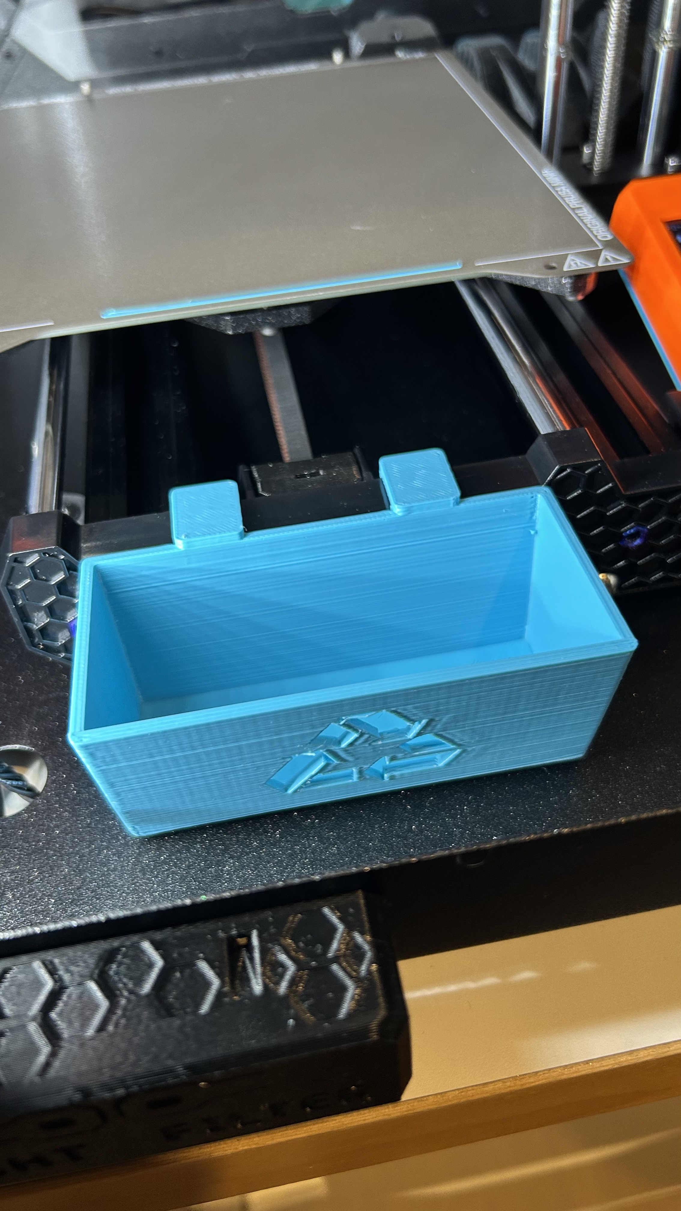 Prusa MINI / MINI+ Fillament Trash Bin — miniatura 2