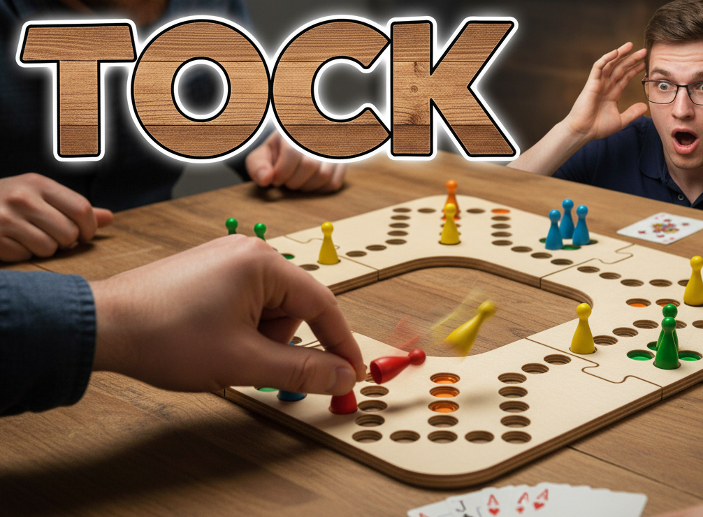 Tock | a unpredictable and strategic board game for 3-4 players
