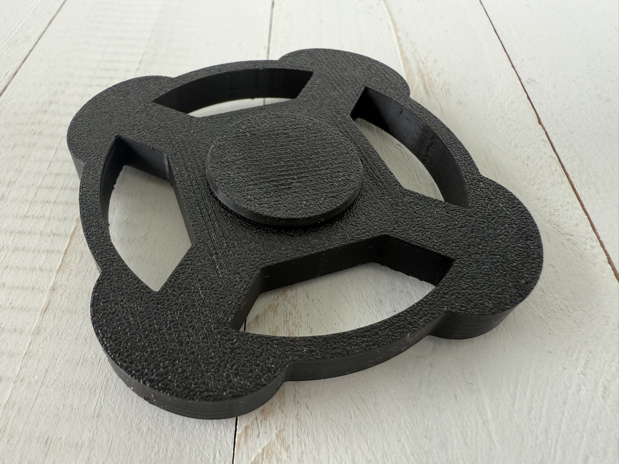 CircleCross Fidget Spinner with one 608 Bearing