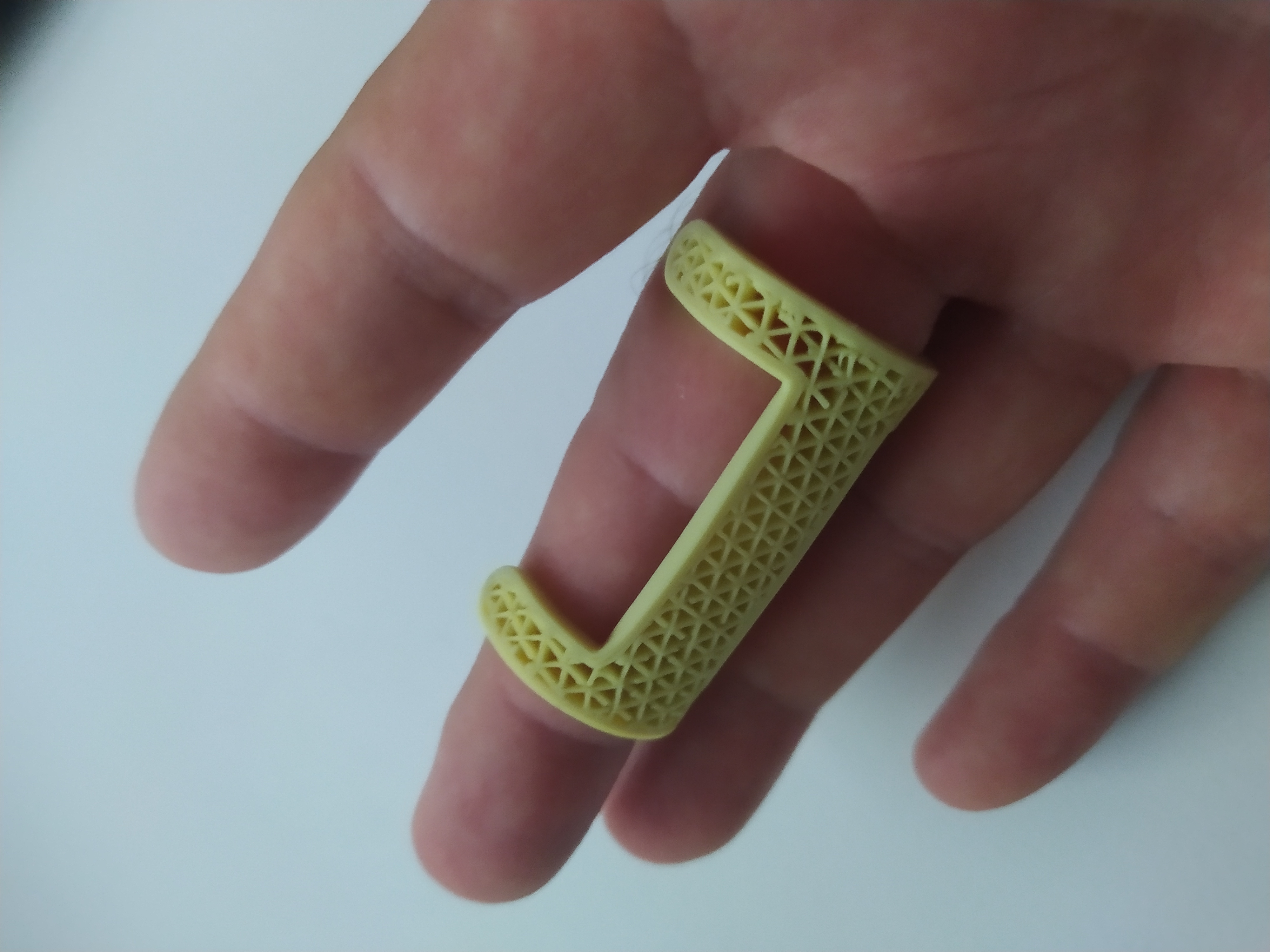 Miniatura 3 do modelo 3D Finger Splint - Parametric