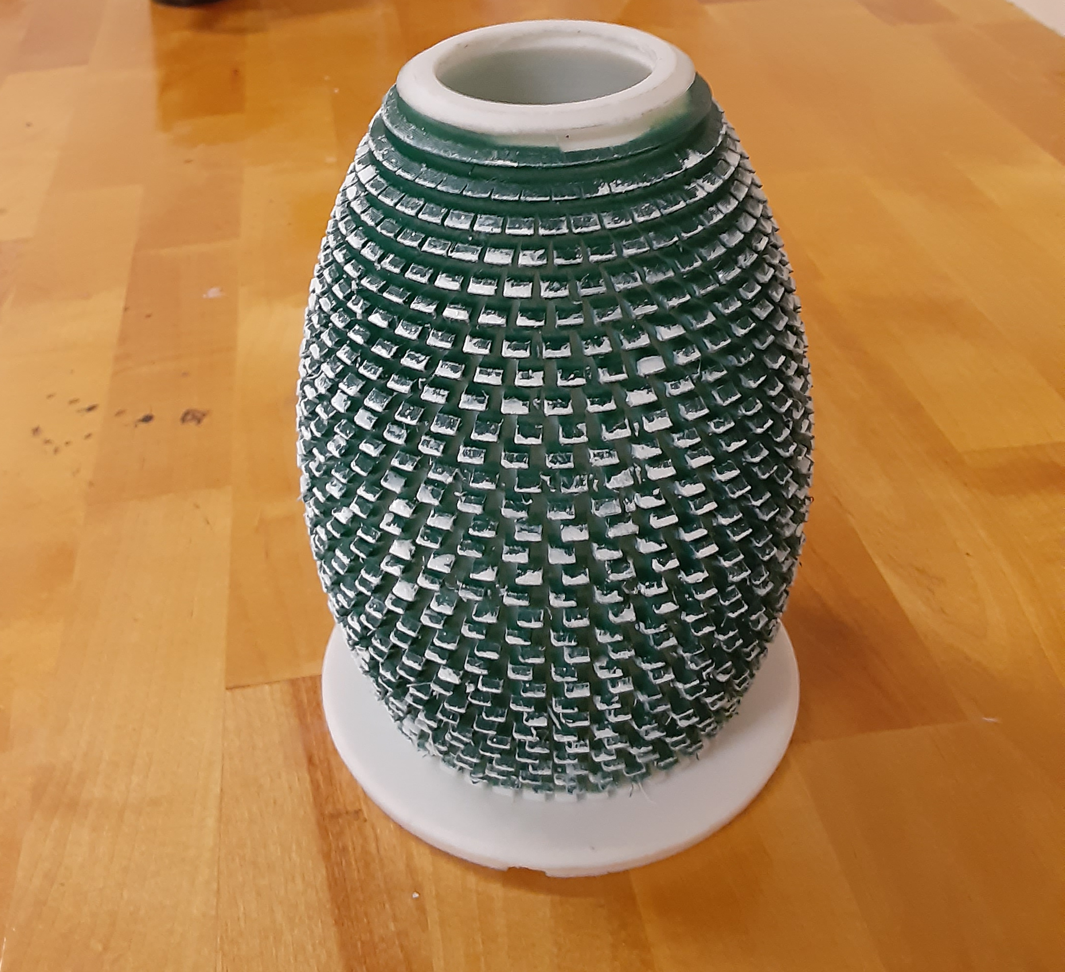 Pine cone vase