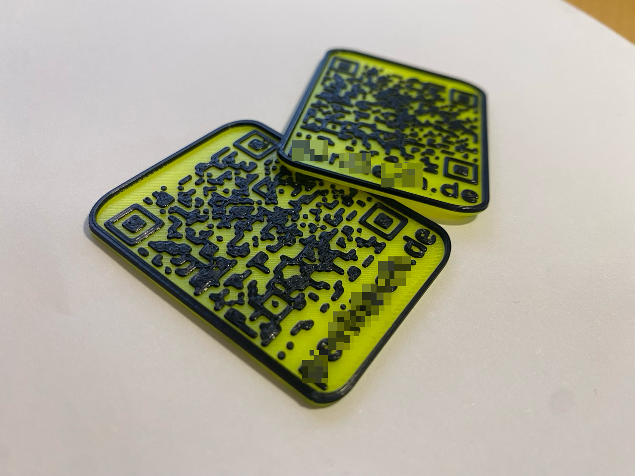3D Printed QR Code Tokens for Events and Giveaways