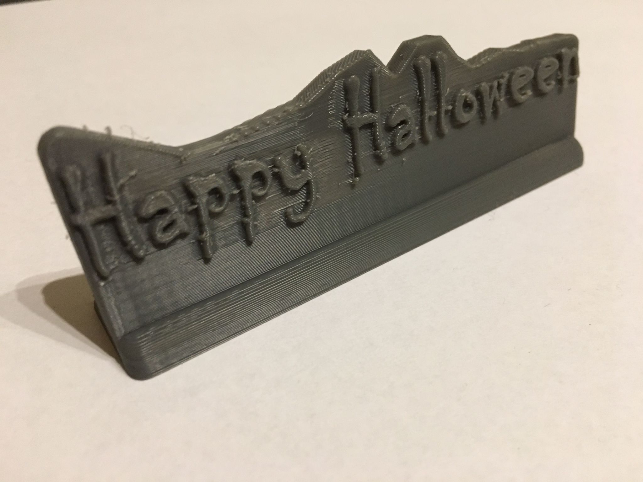 Happy Halloween Schild