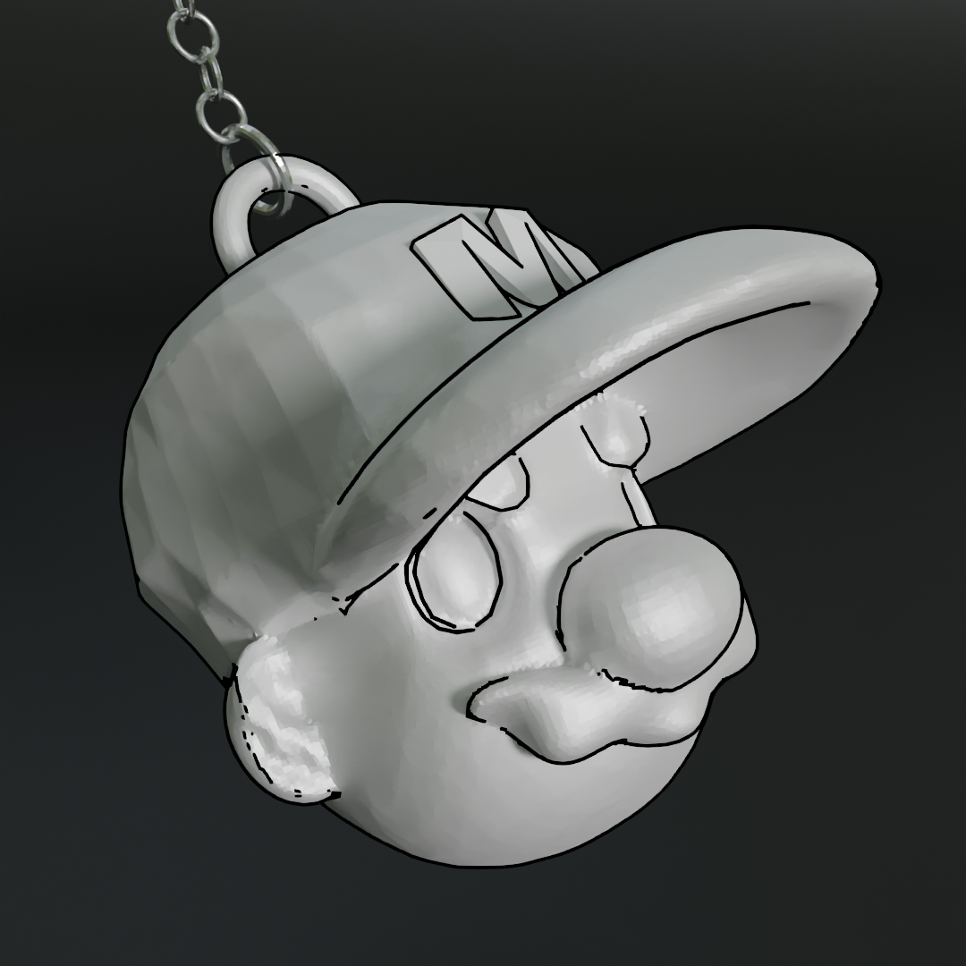 SUPER MARIO KEYCHAIN