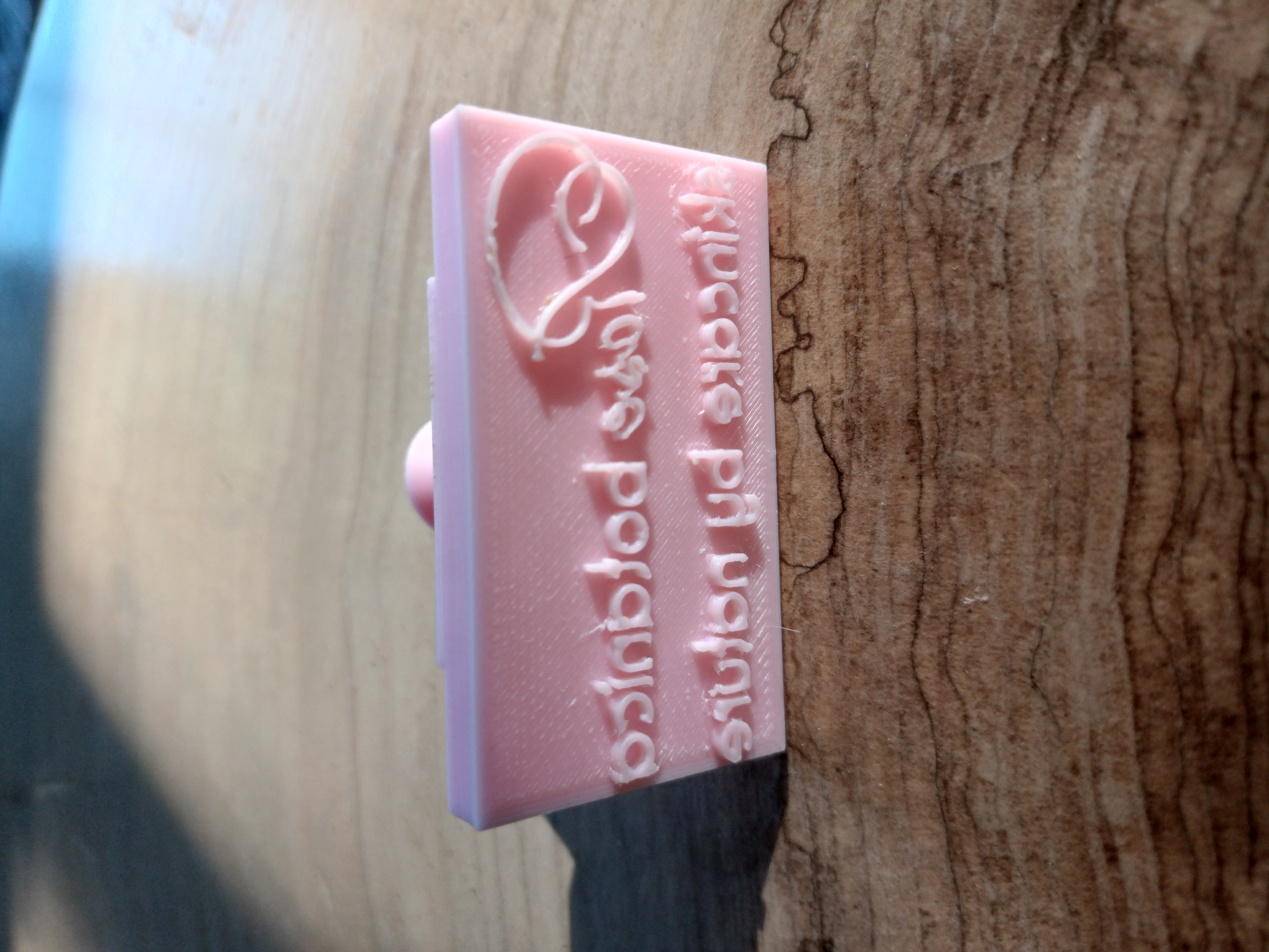 Soap stamp