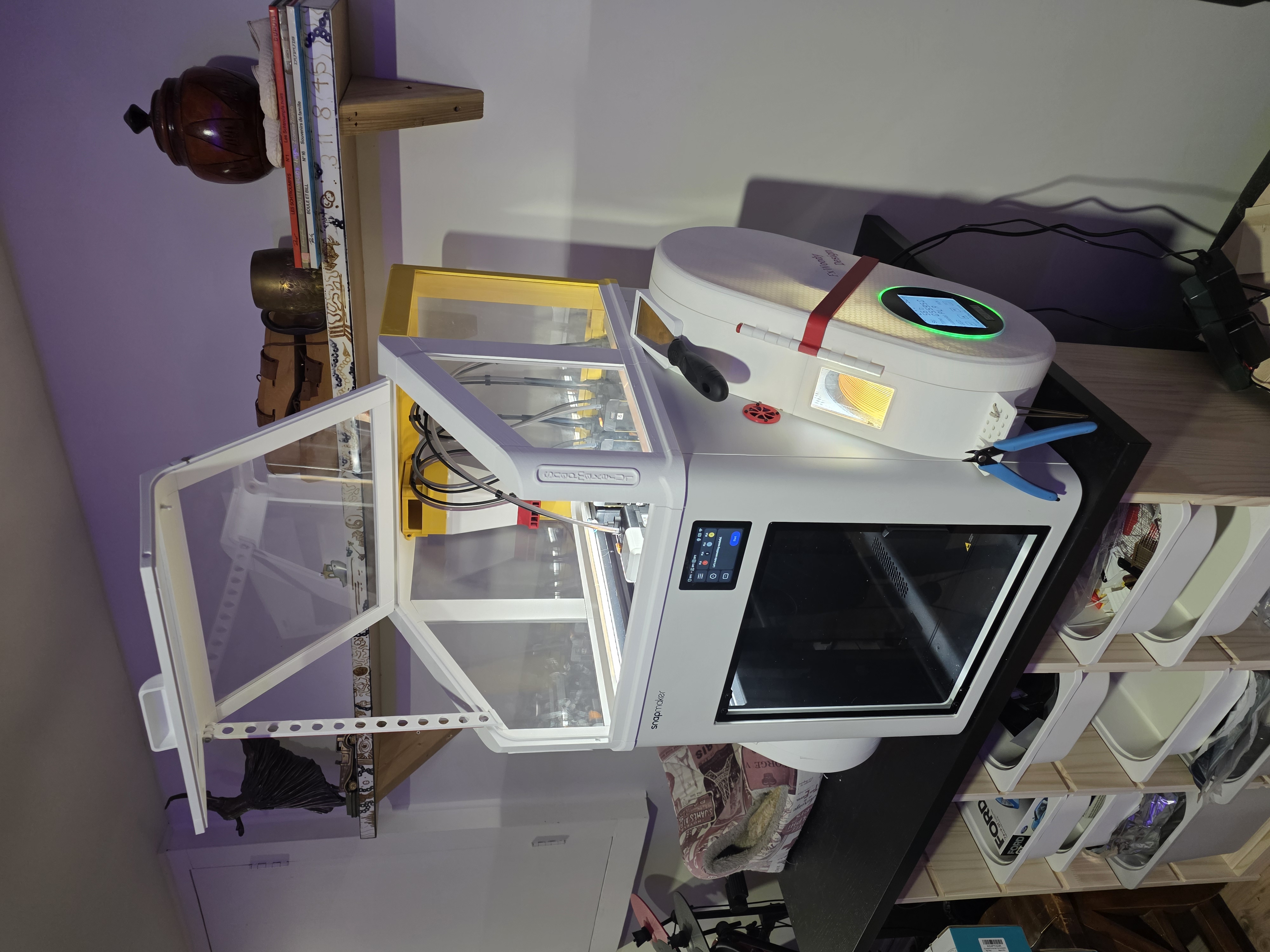 Snapmaker U1 sidepanel DRYERS KIT