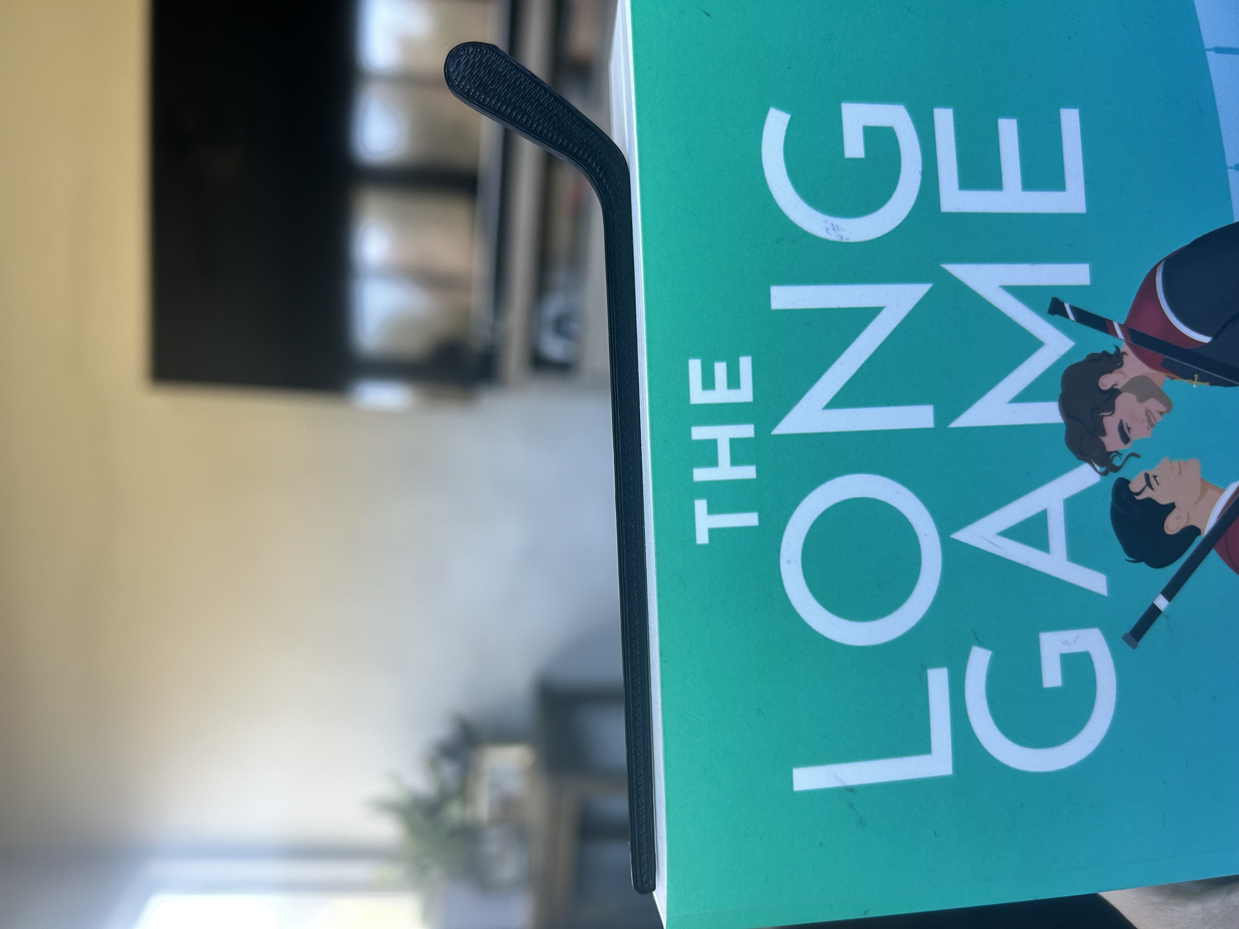 Hockey Stick Bookmark