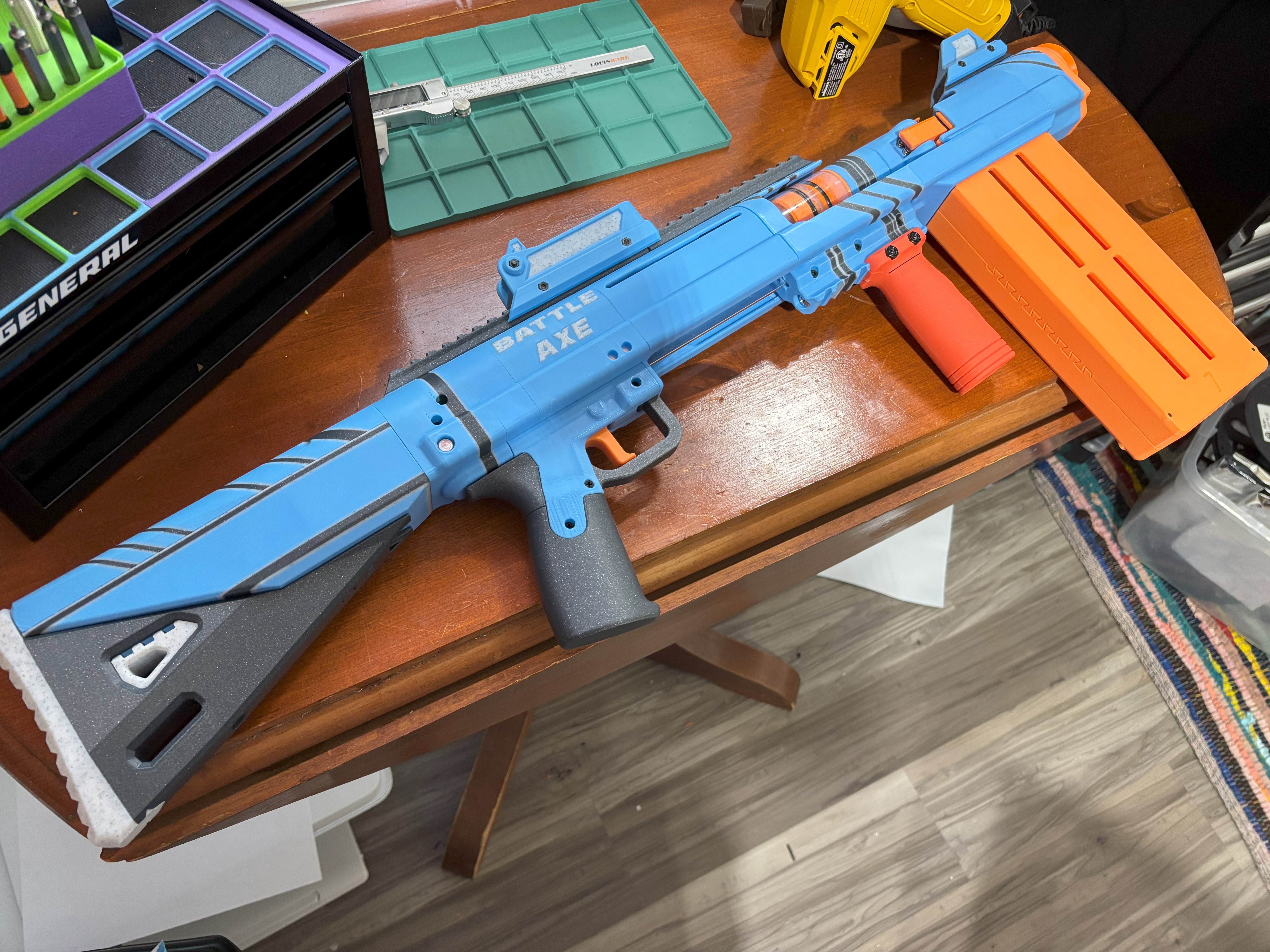 Battleaxe Skeggox Stock 3D model thumbnail
