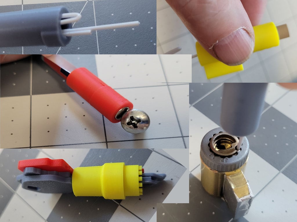 Miniatura 6 do modelo 3D Lock Tool Kit