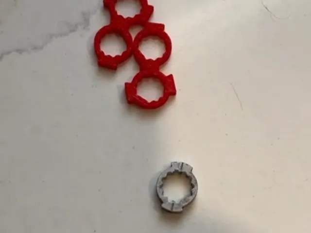Pfister 974-283 / 974-285 Cartridge Handle Stop (Customizable OpenSCAD Model)