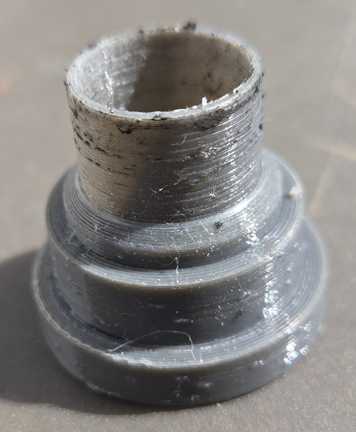 Left Axle Cap for a Shimano TC500 / TC410 Hub 3D model